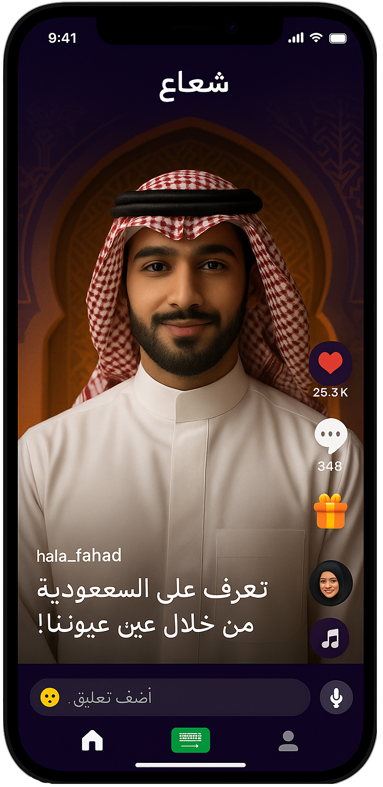 شعاع على الهواتف